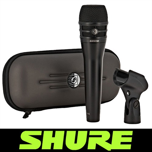 SHURE KSM8 슈어 유선 마이크 보컬용 행사용 공연용 다이나믹 마이크 블랙 [정품]