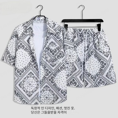 블루하와이커플비치웨어