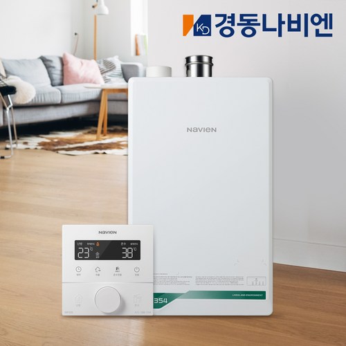 경동나비엔 친환경 콘덴싱보일러 NCB354-33 기본설치비포함 가스관 무료교체 경보기 무료서비스