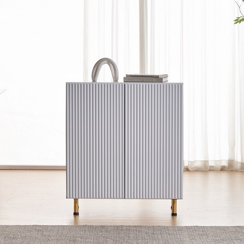 공간사이 센트 템바보드 800 수납 거실장, 화이트