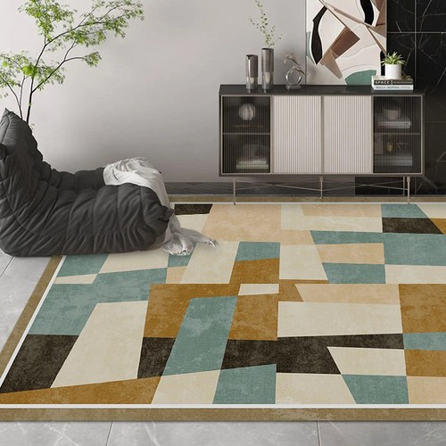 (세일상품) BRINCH 당일발송 북유럽 패턴 거실 카페트 대형 특대형 극세사 침실 러그 먼지없는 논****** 반려동물 북유럽풍 매트 브린치