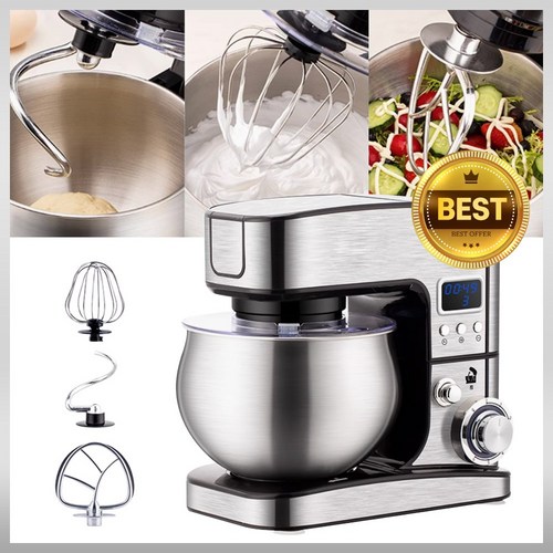 살림당 스테인리스 전자동 제빵 반죽기 전동 휘핑기 거품기 믹서 5L 가정용 업소용