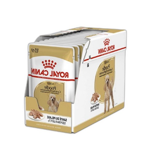 로얄캐닌 강아지 독 푸들 어덜트 파우치 85g X 12개 (1박스)