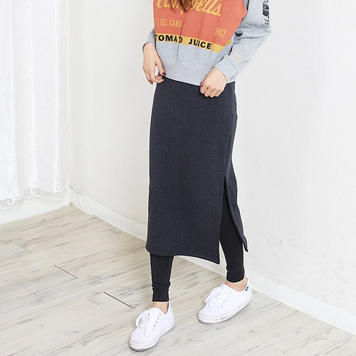 핏걸스 밍크롱트임 치마레깅스