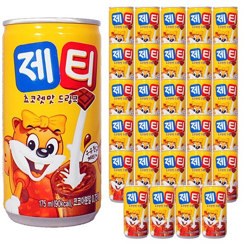 [동서식품] 제티 초코렛맛 드링크 175ml x, 60개 - 초코음료 추천