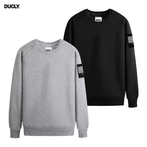 듀클라이 빅사이즈 기모 맨투맨 DUC-131