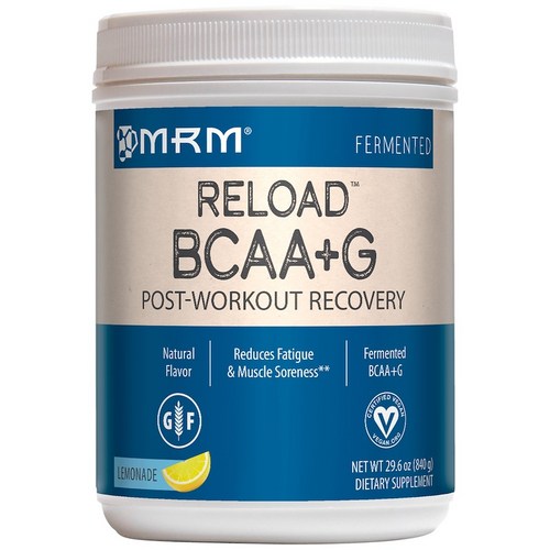 엠알엠 BCAA+G 리로드 포스트-워크아웃 리커버리, 840g, 1개 - BCAA 추천