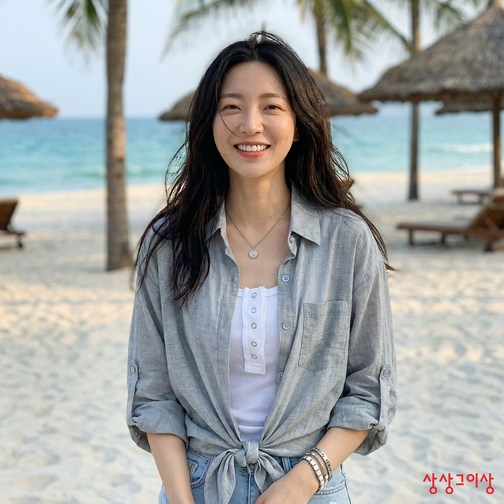 상상그이상 여성용 데일리 무지 파스텔 거즈 셔츠 남방 린넨 롤업셔츠 루즈핏남방 데일리룩 시원한여름남방