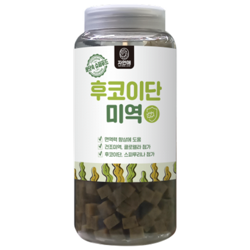 자연애보틀 후코이단 강아지 건강 간식