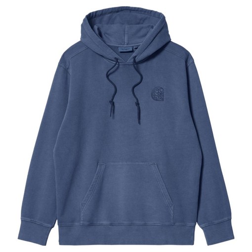 칼하트윕 남성용 WIP 후디드 벌스 패치 스웻셔츠