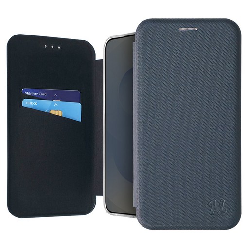 모나프리 드로우 라인 마그네틱 플립 휴대폰 케이스