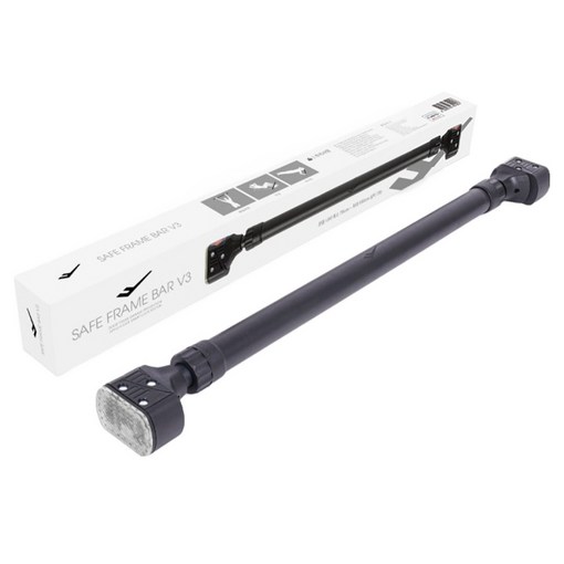 프로스펙스 흠집방지 안전철봉 V3, 블랙