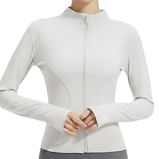 민트스쿨 슬림핏 쫀쫀 스포츠 집업 요가 필라테스 헬스 러닝 스포츠웨어