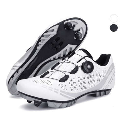 SUB22 경량 MTB 클릿슈즈 산악자전거 신발 고급형, 280, 화이트