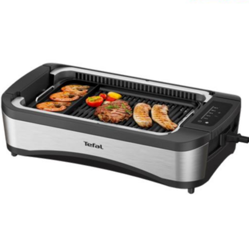 테팔 TG500DKR 스모크리스 이지 그릴 1700W 무연 전기그릴 5단계 온도조절, TG5008DKR