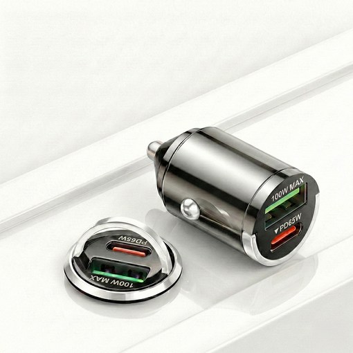 글라우벤 매립형 100W QC4.0PD3.0 차량용 고속 충전기