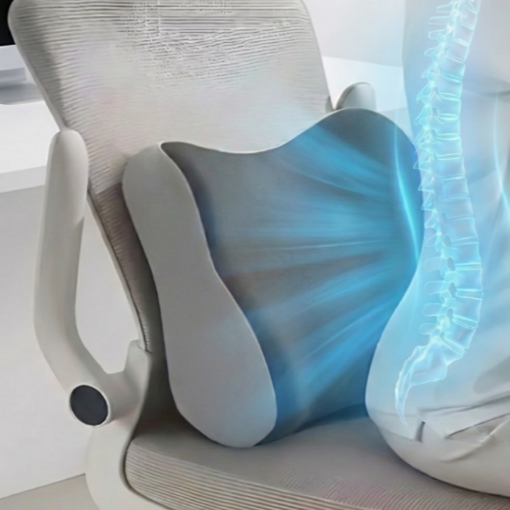 아크배라 허리쿠션 의자 등받이 요추쿠션 사무실 차량용 허리받침