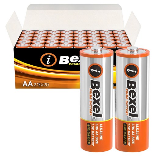 벡셀 아이프라임 알카라인 AA건전지