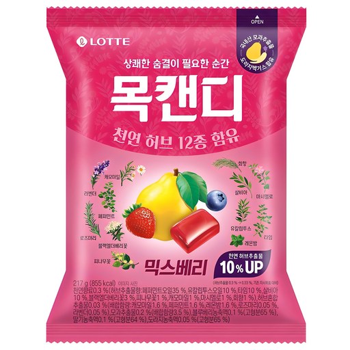 목캔디 믹스베리