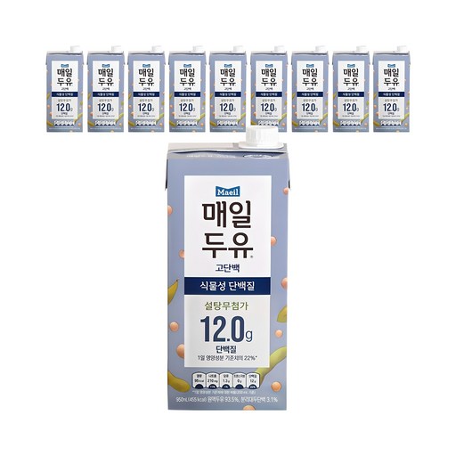 매일두유 식물성 단백질 고단백