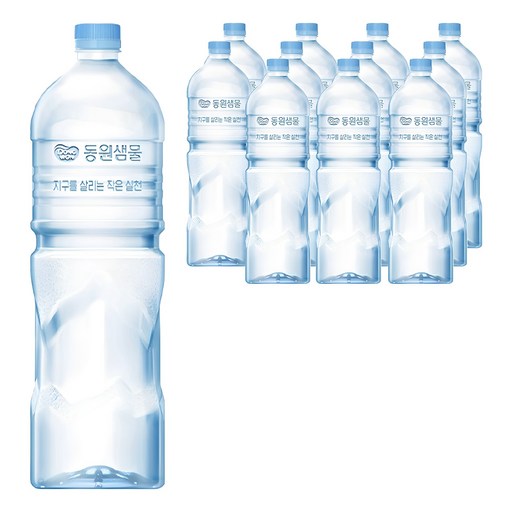 동원샘물 무라벨 2L 12개로 건강한 수분 섭취 시작하기