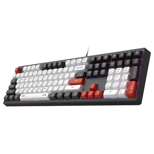 앱코 저소음 풀배열 멤브레인 108키 키보드 최고의 타자 경험을 위한 완벽한 선택