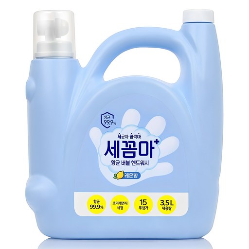 세균아꼼짝마 항균 버블 핸드워시 레몬향 리필
