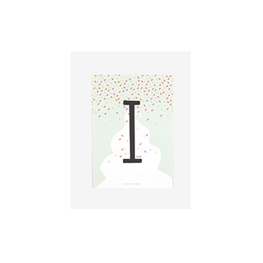 데일리라이크 알파벳 포스터