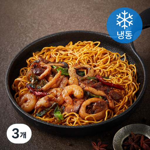 티엔미미 해물차우면 밀키트 (냉동)