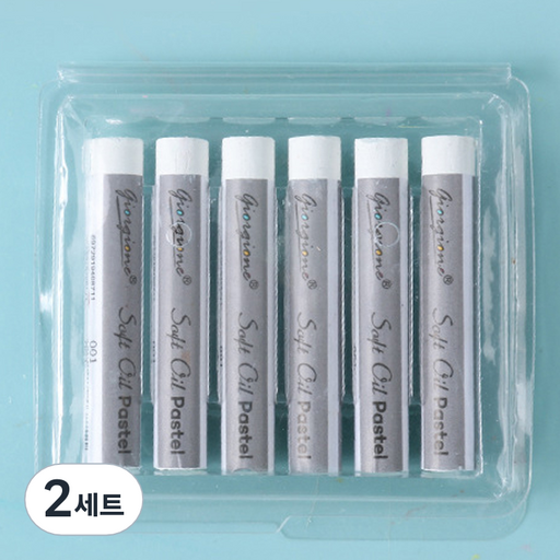 심플리앤 조르조네 소프트 오일파스텔 세트 흰색