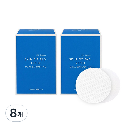 어반리브즈 듀얼엠보싱타입 스킨 핏 패드 리필형 120p