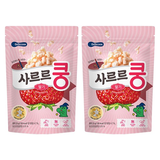 베베쿡 유아용 사르르쿵 과자
