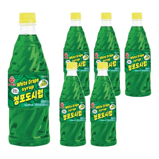 오쉐프 청포도시럽