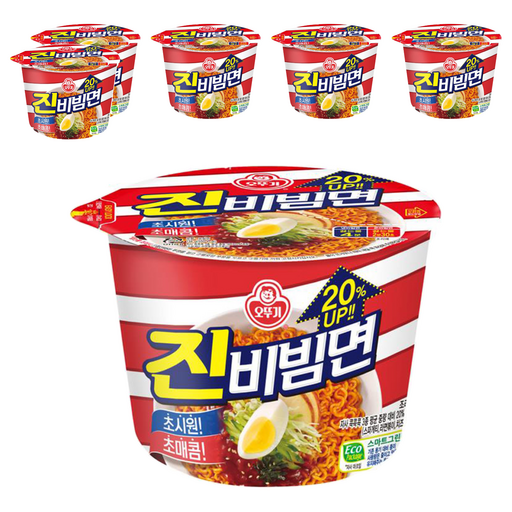 오뚜기 진비빔면 134g