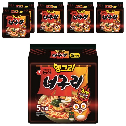 농심 앵그리 너구리