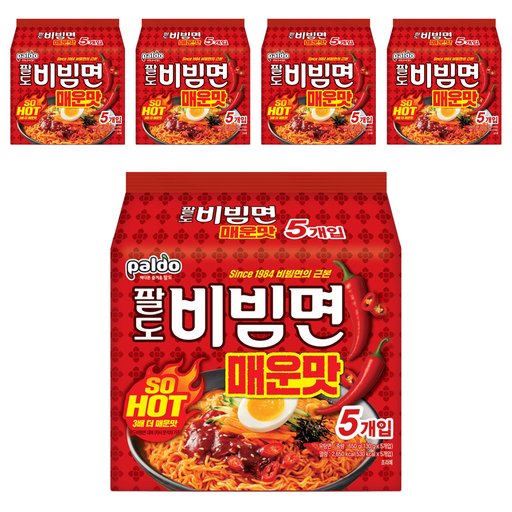팔도비빔면 매운맛 130g