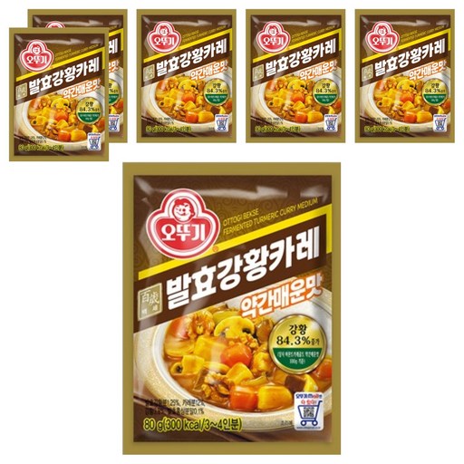 오뚜기 백세 발효 강황 카레