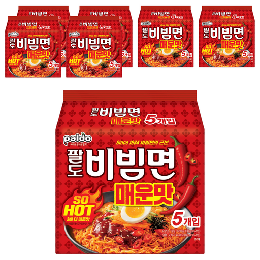 팔도 비빔면 매운맛