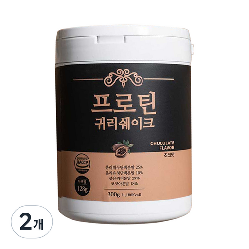논앤밭위드 프로틴 귀리쉐이크 초코맛