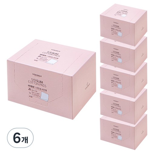 비타할로 촉촉슬림 화장솜