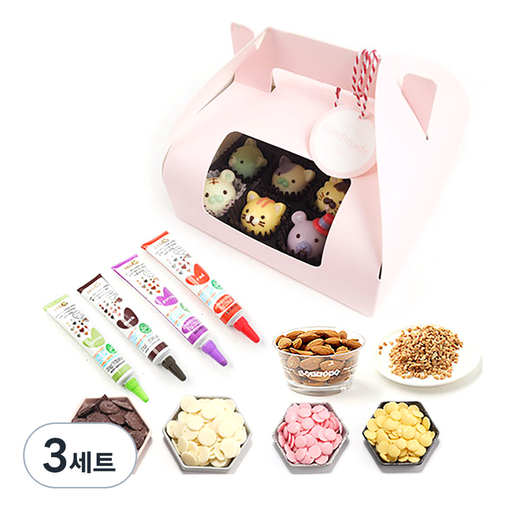 동물얼굴 초콜릿만들기세트