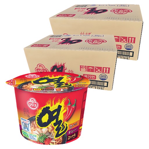 오뚜기 열라면 용기 105g