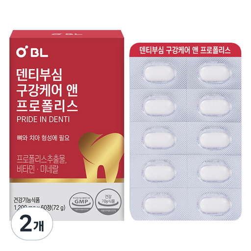 덴티부심 구강케어 앤 프로폴리스 72g
