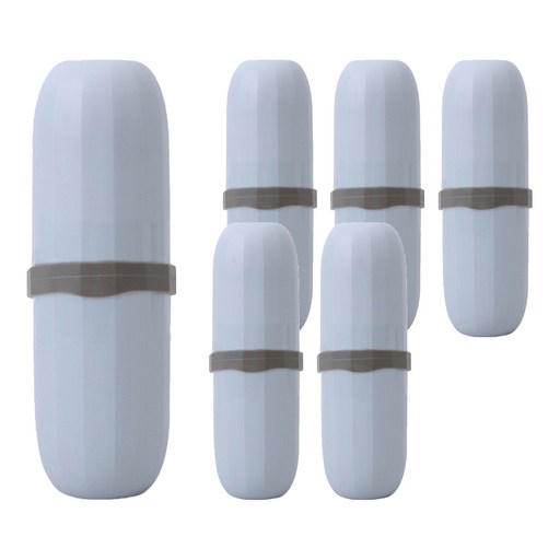 블럭마트 휴대용 2인용 칫솔치약 케이스