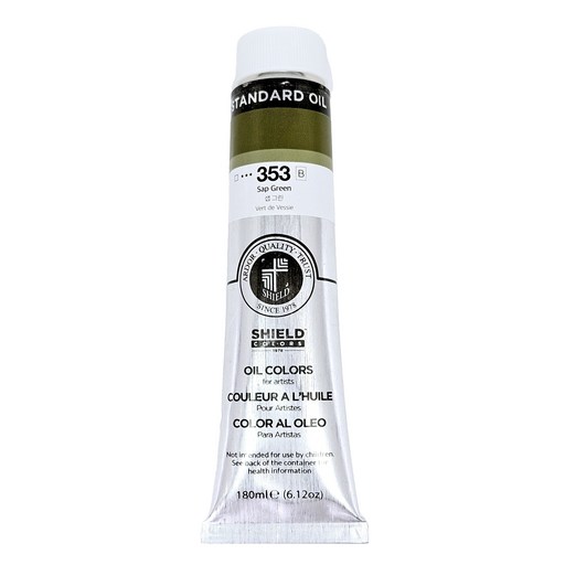 쉴드 스탠다드 유화물감 전문가용 353 SAP GREEN