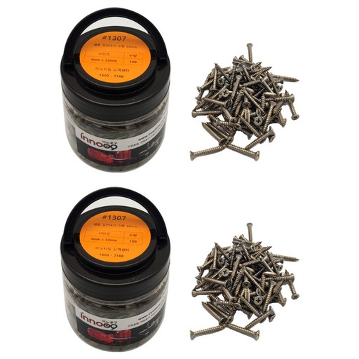 이노공구 범용 일반나사 스텐 4 x 32 mm 1307