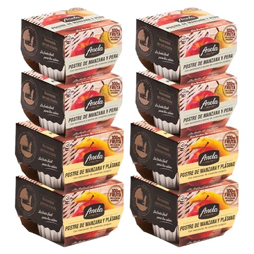 아넬라 생과일 디저트 스타트 D 패키지 100g x 2p x 2종 세트