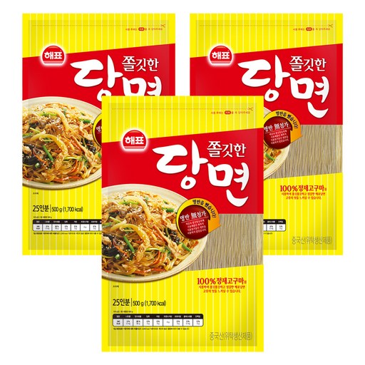 해표 쫄깃한 당면