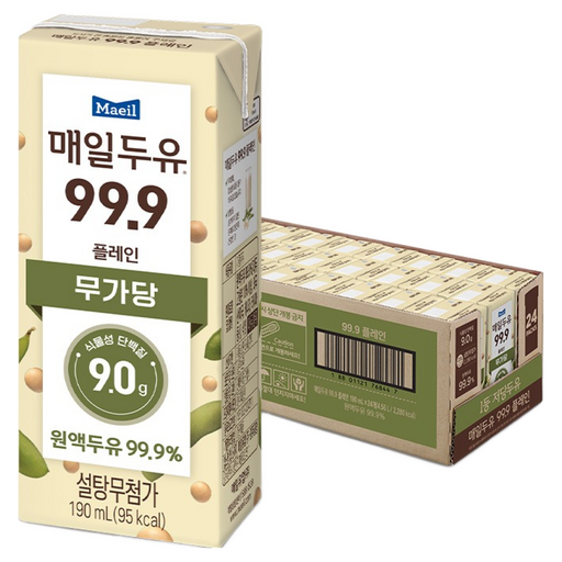 매일두유 99.9 플레인