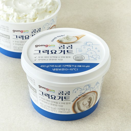 곰곰 그릭요거트